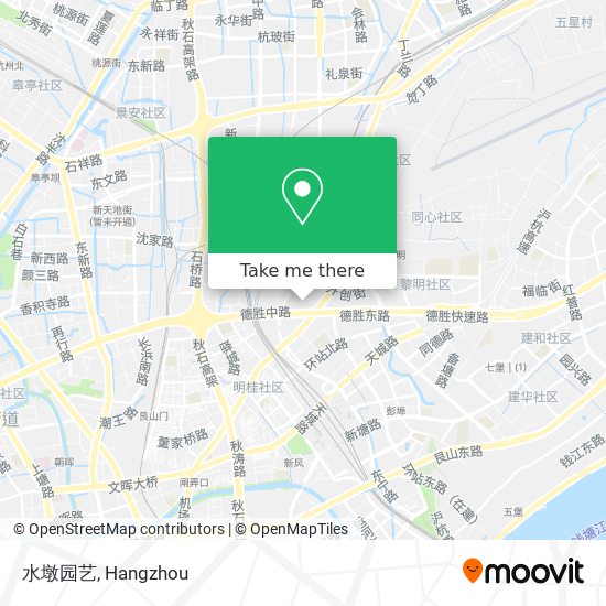 水墩园艺 map