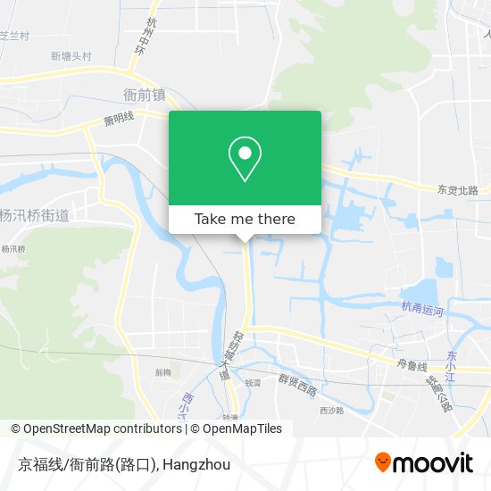 京福线/衙前路(路口) map