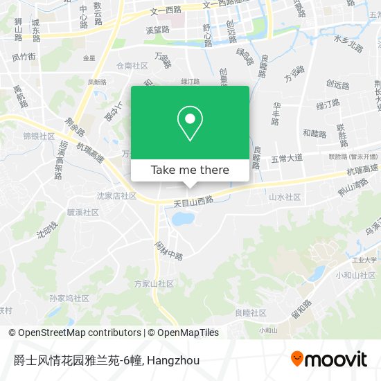爵士风情花园雅兰苑-6幢 map