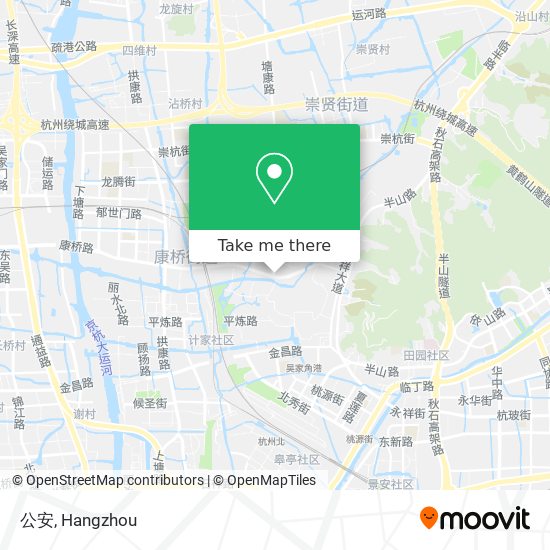 公安 map