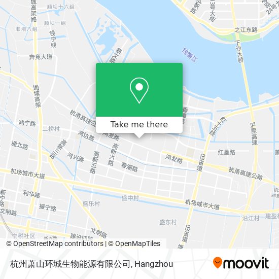 杭州萧山环城生物能源有限公司 map