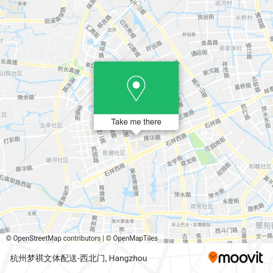 杭州梦祺文体配送-西北门 map