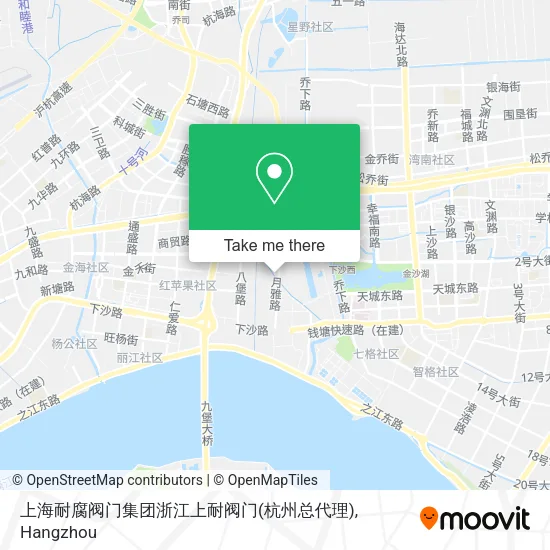 上海耐腐阀门集团浙江上耐阀门(杭州总代理) map