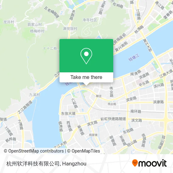 杭州软洋科技有限公司 map