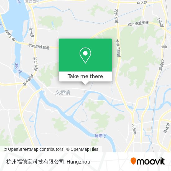 杭州福德宝科技有限公司 map