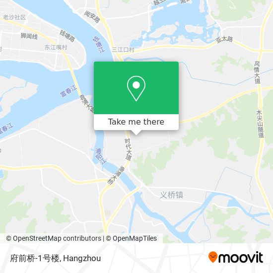 府前桥-1号楼 map