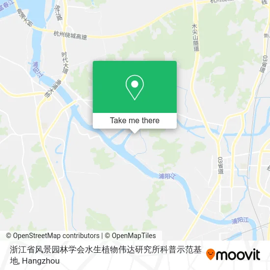浙江省风景园林学会水生植物伟达研究所科普示范基地 map