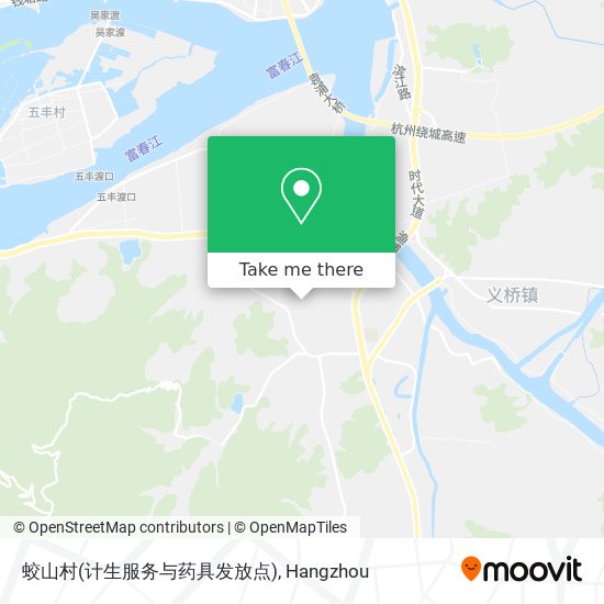 蛟山村(计生服务与药具发放点) map