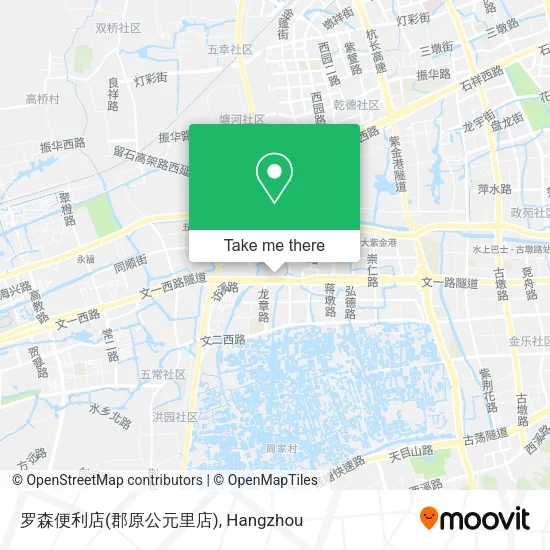 罗森便利店(郡原公元里店) map