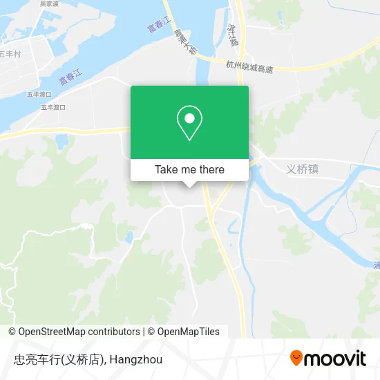 忠亮车行(义桥店) map