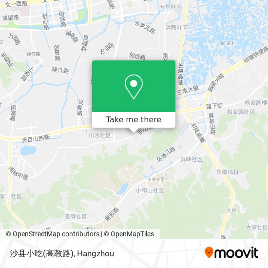 沙县小吃(高教路) map