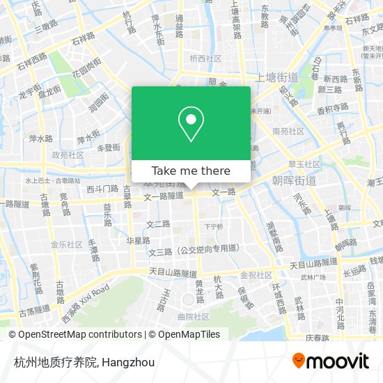 杭州地质疗养院 map
