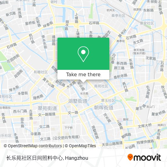 长乐苑社区日间照料中心 map
