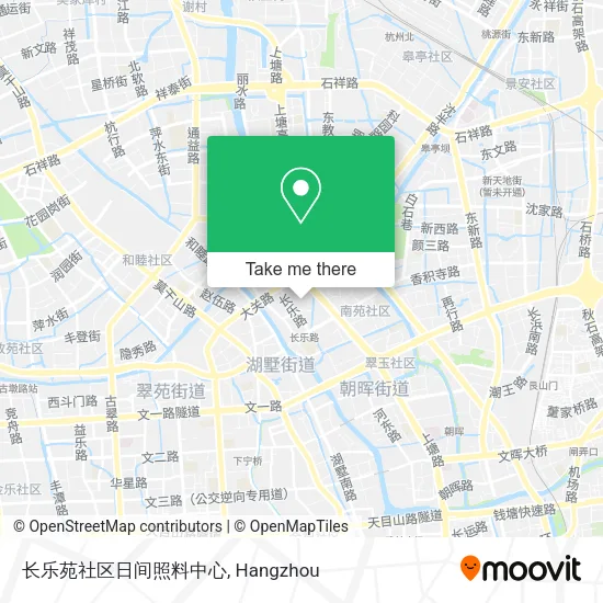 长乐苑社区日间照料中心 map