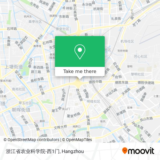浙江省农业科学院-西1门 map