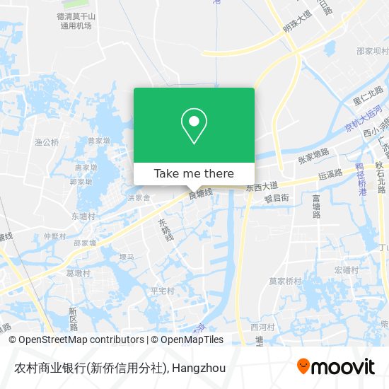 农村商业银行(新侨信用分社) map