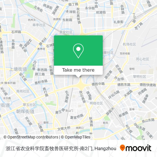 浙江省农业科学院畜牧兽医研究所-南2门 map