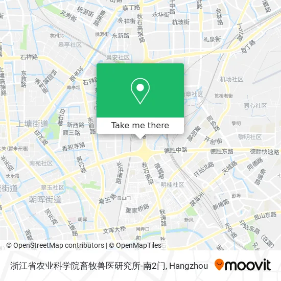 浙江省农业科学院畜牧兽医研究所-南2门 map