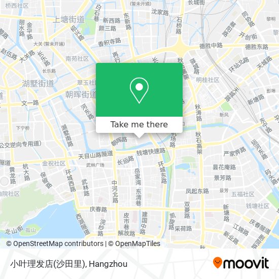 小叶理发店(沙田里) map