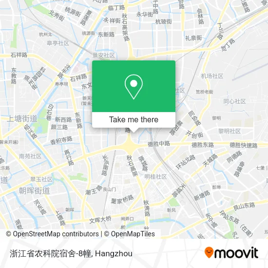 浙江省农科院宿舍-8幢 map