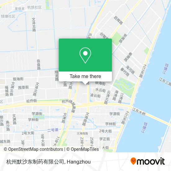 杭州默沙东制药有限公司 map