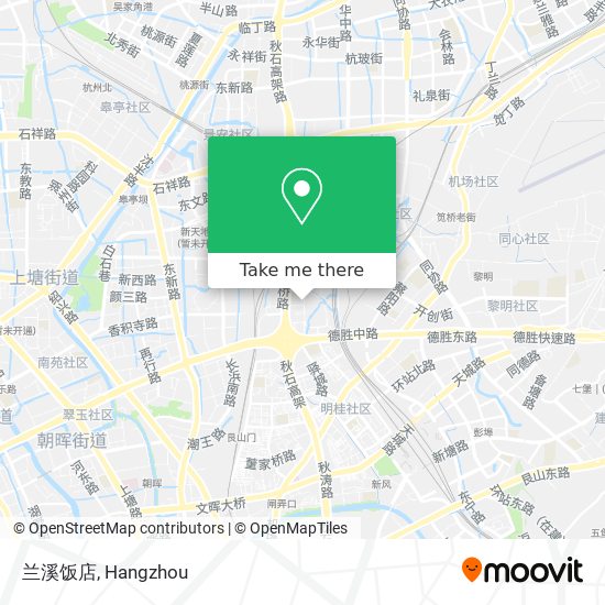 兰溪饭店 map