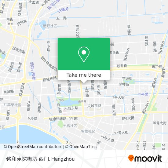 铭和苑探梅坊-西门 map