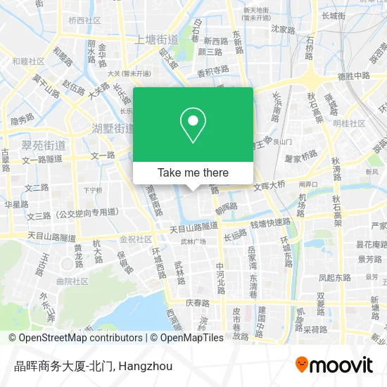 晶晖商务大厦-北门 map