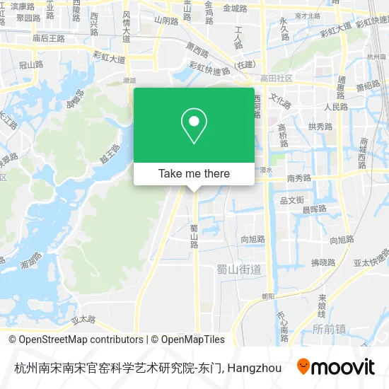 杭州南宋南宋官窑科学艺术研究院-东门 map