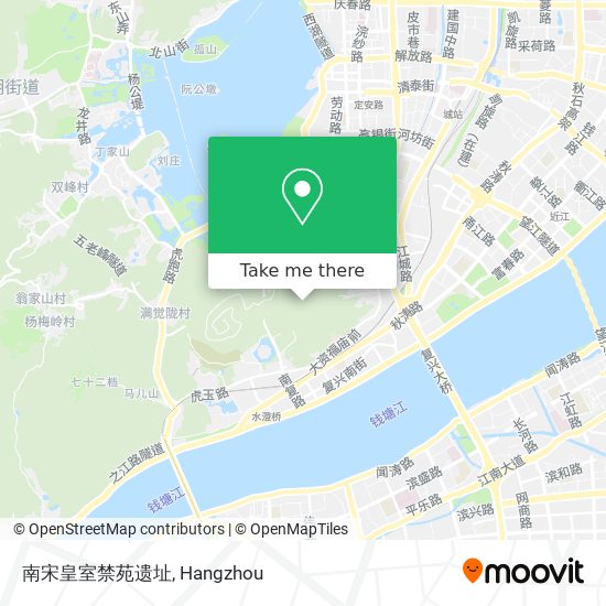 南宋皇室禁苑遗址 map