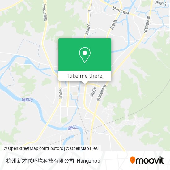 杭州新才联环境科技有限公司 map
