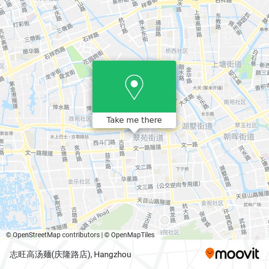 志旺高汤麺(庆隆路店) map