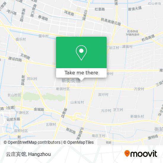 云庄宾馆 map
