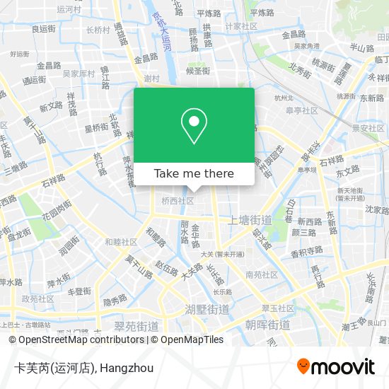 卡芙芮(运河店) map