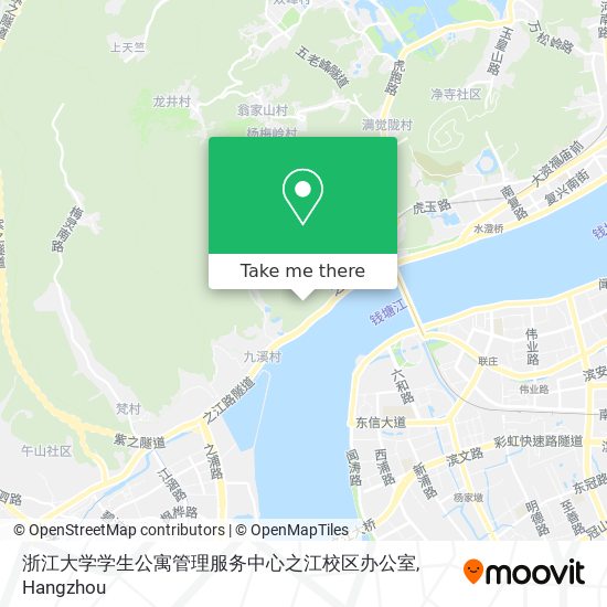 浙江大学学生公寓管理服务中心之江校区办公室 map