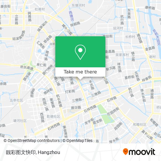靓彩图文快印 map