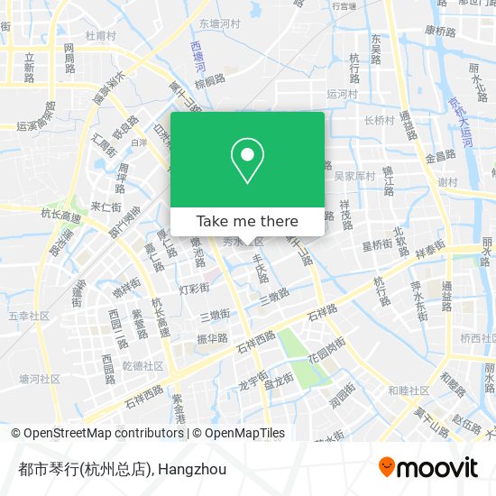 都市琴行(杭州总店) map
