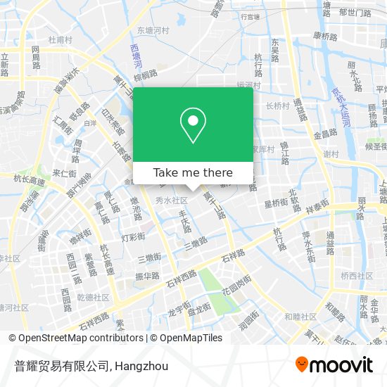 普耀贸易有限公司 map