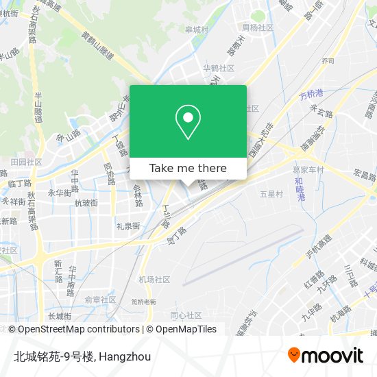 北城铭苑-9号楼 map