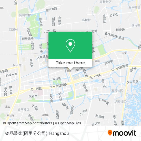 铭品装饰(阿里分公司) map