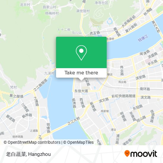 老白蔬菜 map
