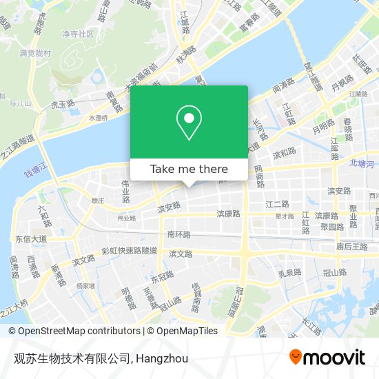 观苏生物技术有限公司 map