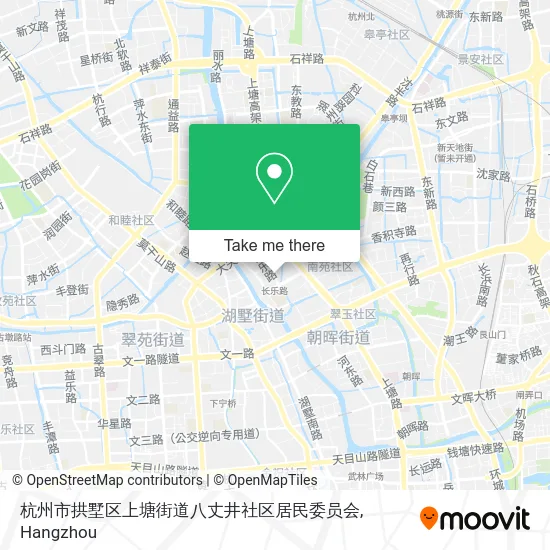 杭州市拱墅区上塘街道八丈井社区居民委员会 map