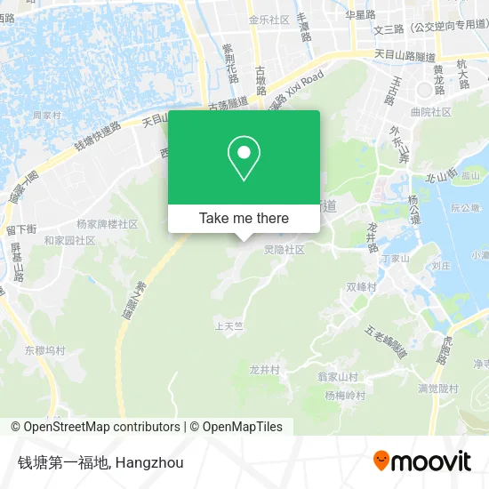 钱塘第一福地 map
