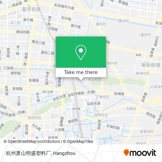 杭州萧山明盛塑料厂 map