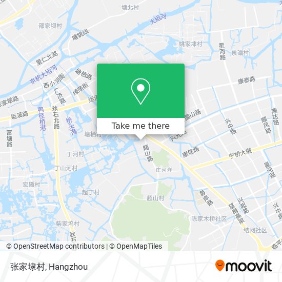 张家埭村 map