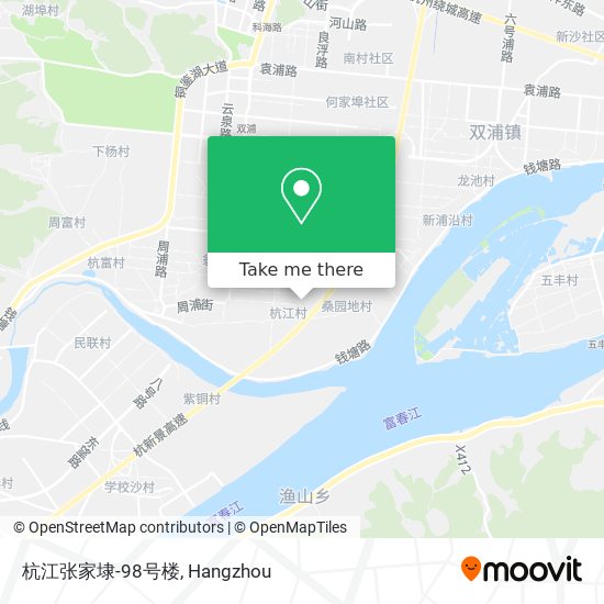 杭江张家埭-98号楼 map