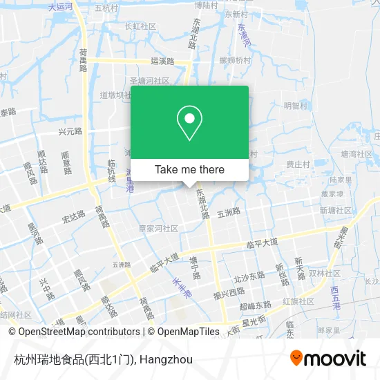 杭州瑞地食品(西北1门) map