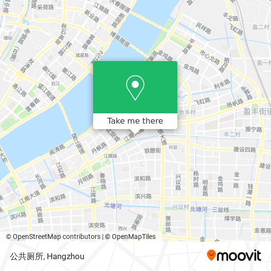 公共厕所 map