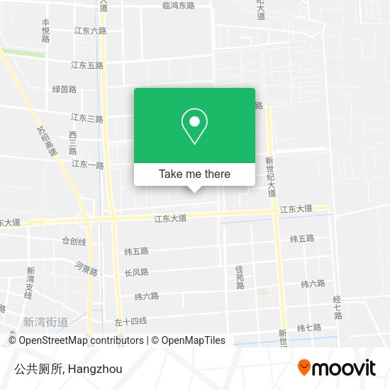 公共厕所 map